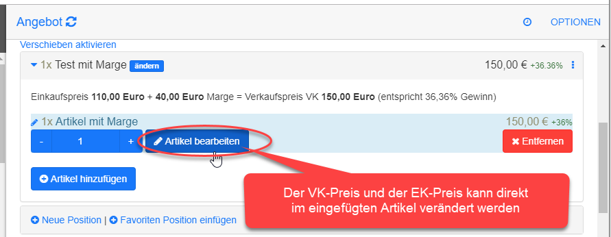 Artikelinstanz bearbeiten Button Artikelinstanz bearbeiten Button