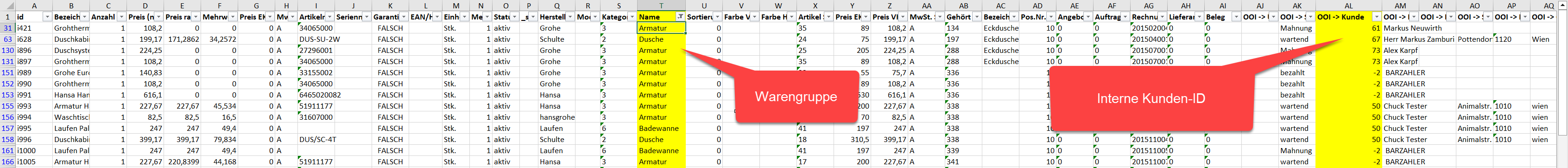 Resultierendes Excel Resultierendes Excel