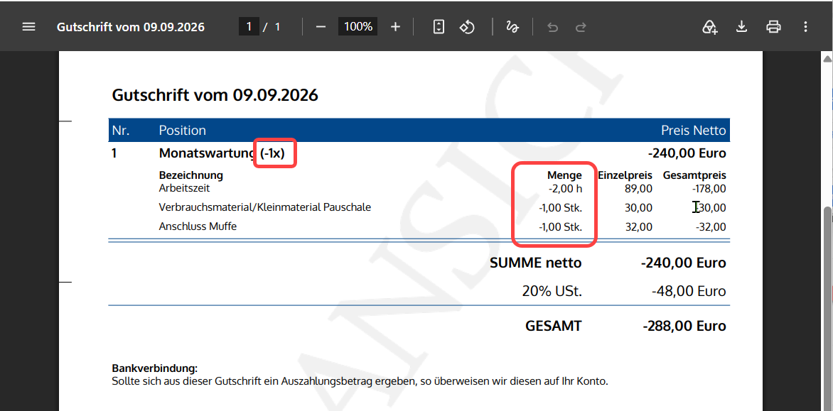 Position Minus Anzahl - Resultat PDF Position Minus Anzahl - Resultat PDF