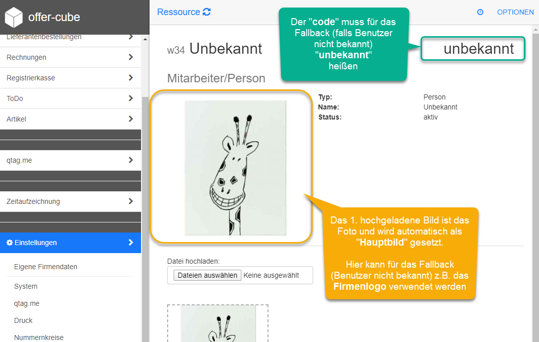 Fallback Ressource falls der Benutzer nicht bekannt ist Fallback Ressource falls der Benutzer nicht bekannt ist