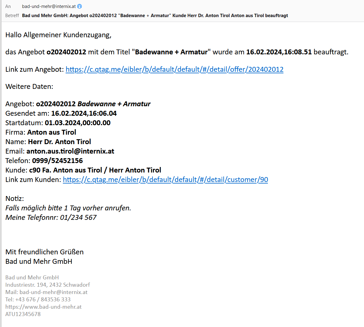 Email Nachricht Email Nachricht