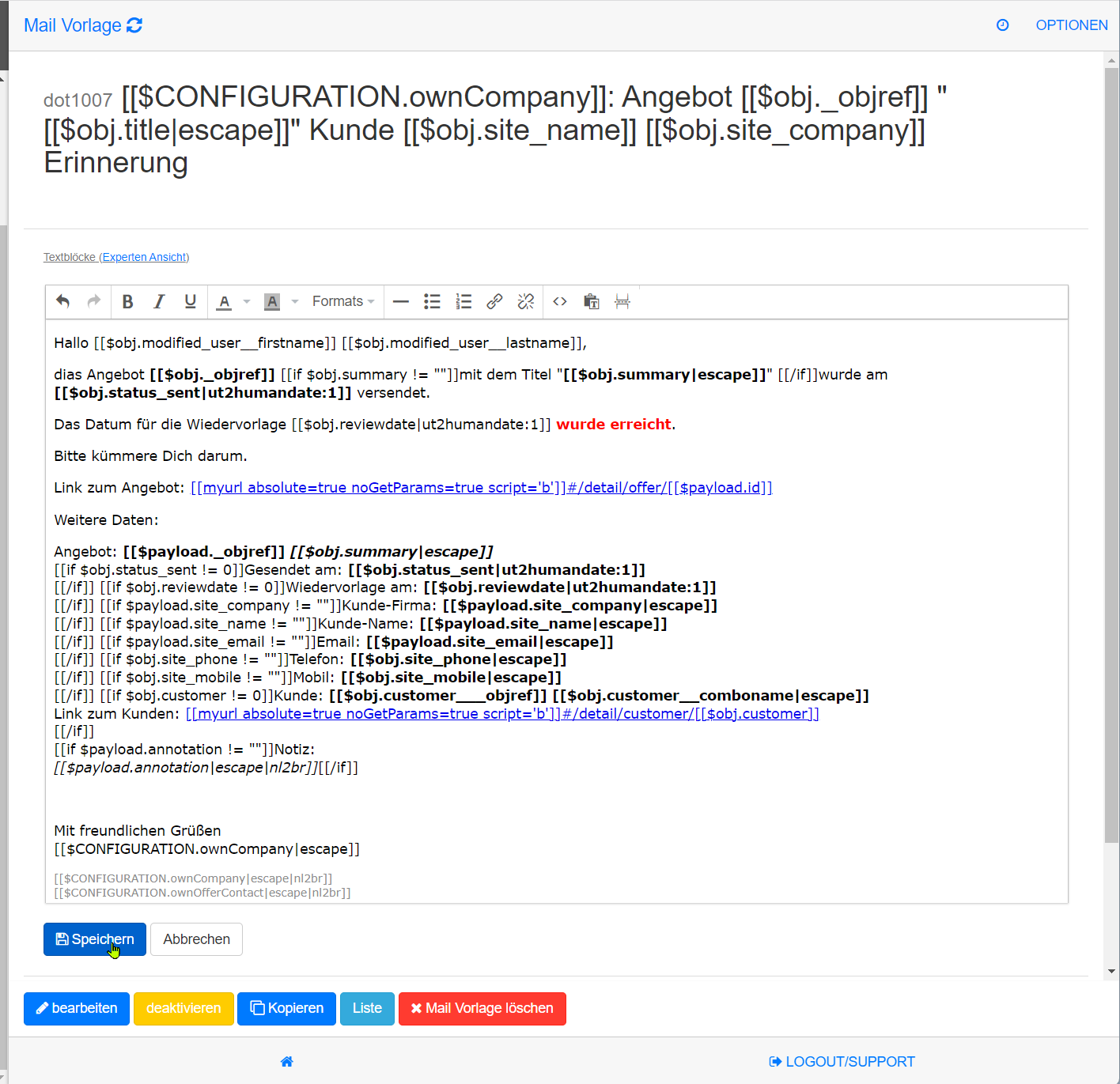 Email Textblock Email Textblock