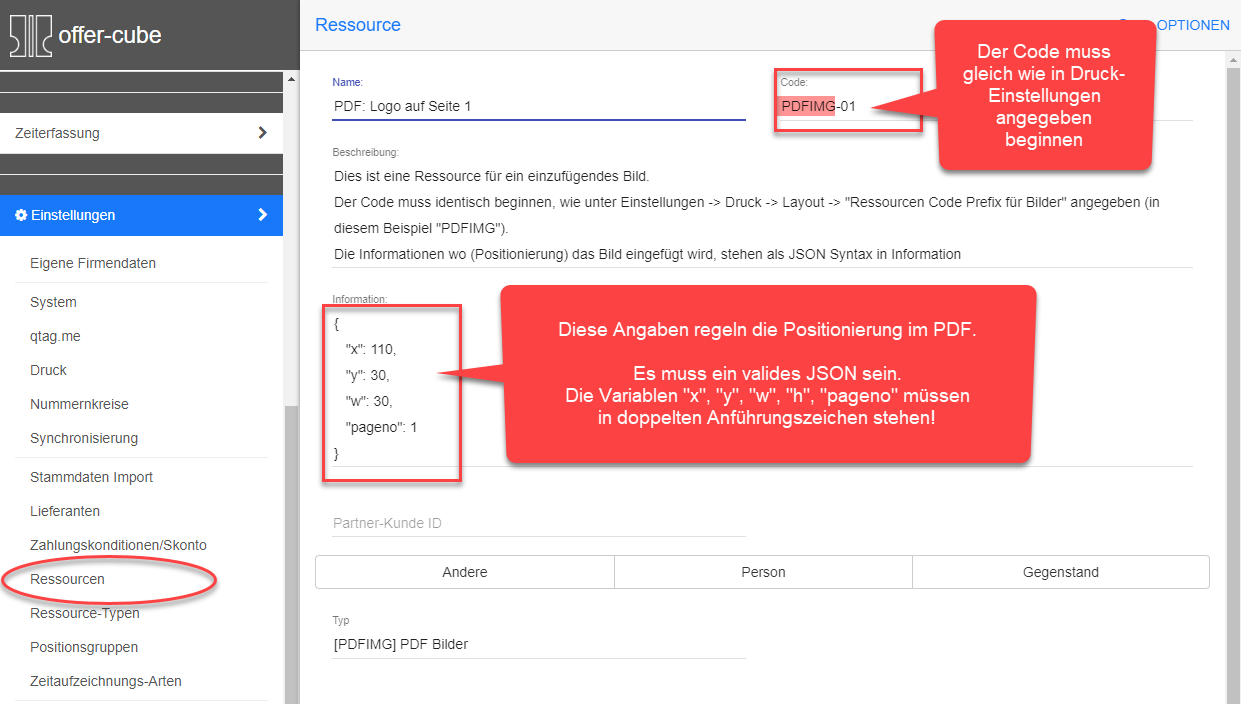 Image-Ressource anlegen Image-Ressource anlegen