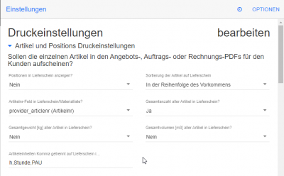 Lieferschein Druck Einstellungen für Artikel - settings positionlistInOrderDeliveryNote, articleSortInDeliveryNote, articlenrInDeliverynote, pdfArticleShowUnitDeliveryNote, articleAmountsumInDeliverynote, articleWeightsumInDeliverynote, articleVolumesumInDeliverynote, articleUnitsToIgnoreInDeliverynote Lieferschein Druck Einstellungen für Artikel - settings positionlistInOrderDeliveryNote, articleSortInDeliveryNote, articlenrInDeliverynote, pdfArticleShowUnitDeliveryNote, articleAmountsumInDeliverynote, articleWeightsumInDeliverynote, articleVolumesumInDeliverynote, articleUnitsToIgnoreInDeliverynote