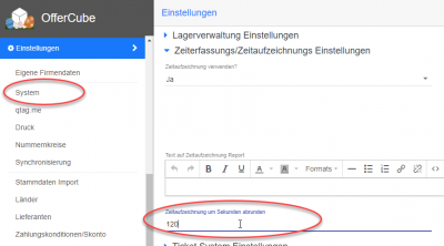 settings useTimerecordFloorSeconds settings useTimerecordFloorSeconds